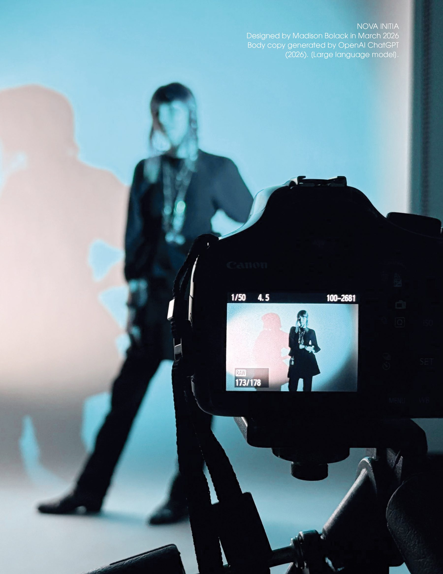 Behind the scenes — colophon